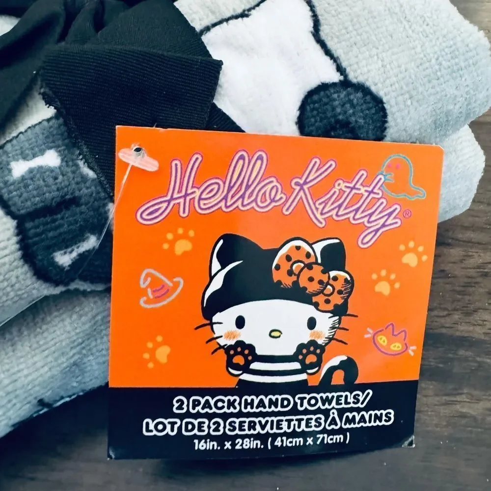 Hello Kitty 2-pc Halloween Dish Towels Set